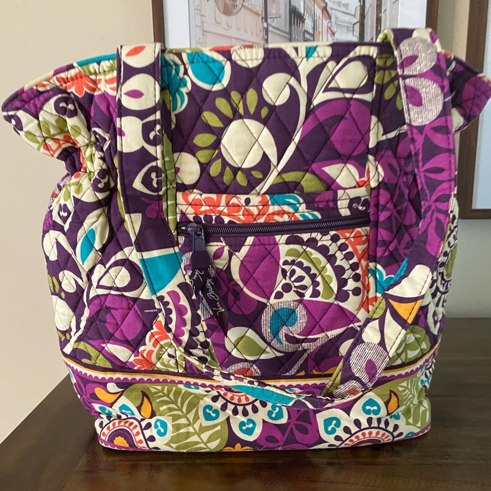 Vera Bradley Bag in Plum Crazy